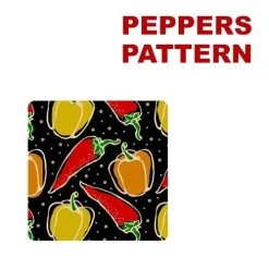 New ???? BarMan CHOOSE YOUR PATTERN - Counter Caddies™ - 1.75 Liter Liquor Bottle Pad ???? -Barman Shop 1.75l bottle pad for counter caddies dye sub bpc peppers 700x700