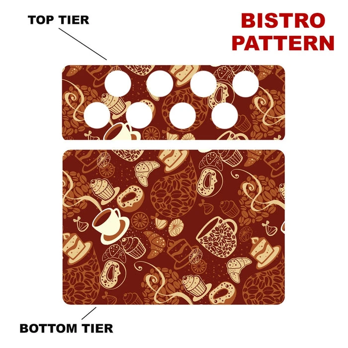 Cheap ???? BarMan CHOOSE YOUR PATTERN - Counter Caddies™ - 12 INCH STRAIGHT UNIT W/ K-Cup Holes ???? 14 Cheap ???? BarMan CHOOSE YOUR PATTERN - Counter Caddies™ - 12 INCH STRAIGHT UNIT W/ K-Cup Holes ???? - Image 14