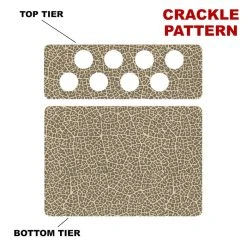 Cheap ???? BarMan CHOOSE YOUR PATTERN - Counter Caddies™ - 12 INCH STRAIGHT UNIT W/ K-Cup Holes ???? 29 Cheap ???? BarMan CHOOSE YOUR PATTERN - Counter Caddies™ - 12 INCH STRAIGHT UNIT W/ K-Cup Holes ???? -Barman Shop 12in caddy k pattern design crackle 700x700