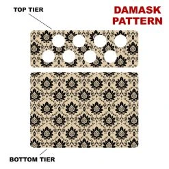 Cheap ???? BarMan CHOOSE YOUR PATTERN - Counter Caddies™ - 12 INCH STRAIGHT UNIT W/ K-Cup Holes ???? 23 Cheap ???? BarMan CHOOSE YOUR PATTERN - Counter Caddies™ - 12 INCH STRAIGHT UNIT W/ K-Cup Holes ???? -Barman Shop 12in caddy k pattern design damask 700x700