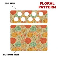 Cheap ???? BarMan CHOOSE YOUR PATTERN - Counter Caddies™ - 12 INCH STRAIGHT UNIT W/ K-Cup Holes ???? 30 Cheap ???? BarMan CHOOSE YOUR PATTERN - Counter Caddies™ - 12 INCH STRAIGHT UNIT W/ K-Cup Holes ???? -Barman Shop 12in caddy k pattern design floral 700x700