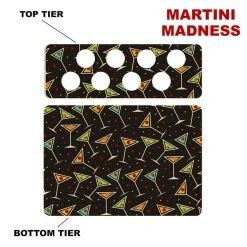 Cheap ???? BarMan CHOOSE YOUR PATTERN - Counter Caddies™ - 12 INCH STRAIGHT UNIT W/ K-Cup Holes ???? 25 Cheap ???? BarMan CHOOSE YOUR PATTERN - Counter Caddies™ - 12 INCH STRAIGHT UNIT W/ K-Cup Holes ???? -Barman Shop 12in caddy k pattern design martini madness 700x700