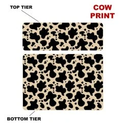 Brand new ???? BarMan CHOOSE YOUR PATTERN - Counter Caddies™ - 12 INCH STRAIGHT UNIT ???? -Barman Shop 12in caddy pattern design cow print 700x700