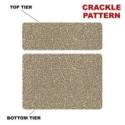 Brand new ???? BarMan CHOOSE YOUR PATTERN - Counter Caddies™ - 12 INCH STRAIGHT UNIT ???? -Barman Shop 12in caddy pattern design crackle 700x700