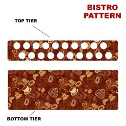 Cheapest ???? BarMan CHOOSE YOUR PATTERN - Counter Caddies™ - 24 INCH STRAIGHT UNIT W/ K-Cup Holes ???? -Barman Shop 24in caddy k pattern design bistro 6b322632 acb5 421a a4ef 1e7422258012 700x700