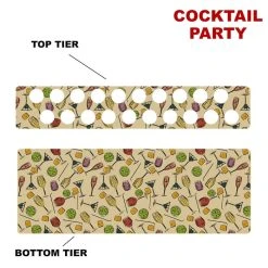 Cheapest ???? BarMan CHOOSE YOUR PATTERN - Counter Caddies™ - 24 INCH STRAIGHT UNIT W/ K-Cup Holes ???? -Barman Shop 24in caddy k pattern design cocktail party 7fa6e49b 81d3 4707 bbd0 fbe176b978ad 700x700