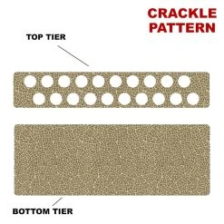 Cheapest ???? BarMan CHOOSE YOUR PATTERN - Counter Caddies™ - 24 INCH STRAIGHT UNIT W/ K-Cup Holes ???? -Barman Shop 24in caddy k pattern design crackle a3252819 f92b 420e 8c97 c9dff1f68834 700x700