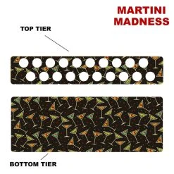 Cheapest ???? BarMan CHOOSE YOUR PATTERN - Counter Caddies™ - 24 INCH STRAIGHT UNIT W/ K-Cup Holes ???? -Barman Shop 24in caddy k pattern design martini madness ff622222 6196 4b11 b322 391433e62713 700x700