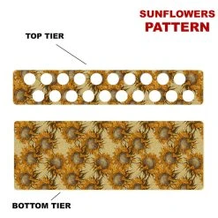 Cheapest ???? BarMan CHOOSE YOUR PATTERN - Counter Caddies™ - 24 INCH STRAIGHT UNIT W/ K-Cup Holes ???? -Barman Shop 24in caddy k pattern sunflowers 2217e7c6 e7ca 4e90 900a 29f67c637132 700x700