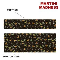 Discount ???? BarMan CHOOSE YOUR PATTERN - Counter Caddies™ - 24 INCH STRAIGHT UNIT ???? 25 Discount ???? BarMan CHOOSE YOUR PATTERN - Counter Caddies™ - 24 INCH STRAIGHT UNIT ???? -Barman Shop 24in caddy pattern design martini madness 700x700