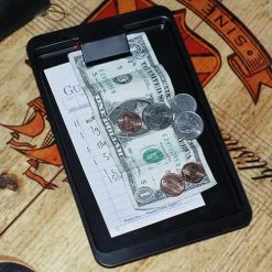 Deals ???? BarMan Check Presenter And Tip Tray - Black Plastic ❤️ -Barman Shop black plastic check presenter 700x700