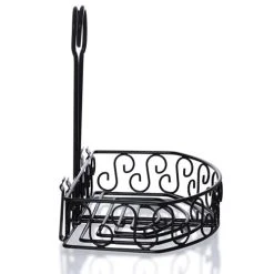 Best reviews of ???? BarMan BarConic® Condiment Caddy With Built In Merchandising Ring - Black Semi-Round ???? -Barman Shop bs straigh black condiment holder side web 500 2 700x700