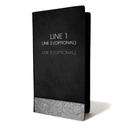 Promo ⌛ BarMan ADD YOUR NAME - Check Presenter - Leather And Stone ????