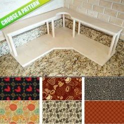 Best reviews of ???? BarMan CHOOSE YOUR PATTERN - Counter Caddies™ - Corner Unit W/ Trash Can Inset ????