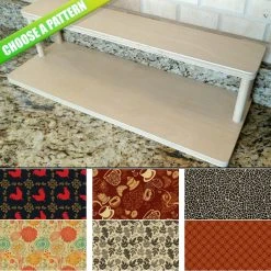 Discount ???? BarMan CHOOSE YOUR PATTERN - Counter Caddies™ - 24 INCH STRAIGHT UNIT ????