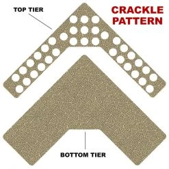 New ???? BarMan CHOOSE YOUR PATTERN - Counter Caddies™ - Corner Unit W/ K-Cup Holes ???? -Barman Shop corner caddy k pattern design crackle 1 700x700