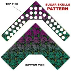 New ???? BarMan CHOOSE YOUR PATTERN - Counter Caddies™ - Corner Unit W/ K-Cup Holes ???? -Barman Shop corner caddy k pattern design sgr skls 1 700x700