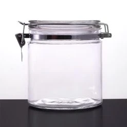 Deals ???? BarMan Glass Canisters - Oval With Air Tight Lid - Size Options ???? -Barman Shop glass oval canisters 1 2 qt 700x700