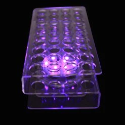 Best Sale ???? BarMan LED Test Tube Shot Holder – 36 Hole ⌛ -Barman Shop led s shaped test tubes tray 1 700x700