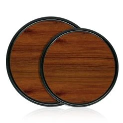 Deals ❤️ BarMan Melamine Wood Grain Non-Slip Trays - Size Options ????