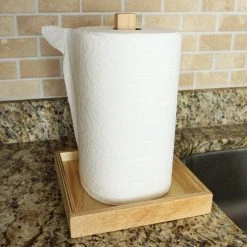 Brand new ???? BarMan Wooden Paper Towel Holder ???? -Barman Shop paper towel holder natural main 700x700