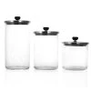 Discount ???? BarMan Final Touch® Glass Storage Jar With Vacuum Sealed Lid - Set Of 3 ❤️