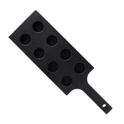 Best Sale ???? BarMan SHOTZ® Tasting Flight Paddle - 8 Hole - Chalkboard - 17 1/2 Inch ???? -Barman Shop shotz board 8 hole w flight board chalkboard paint 2 700x700
