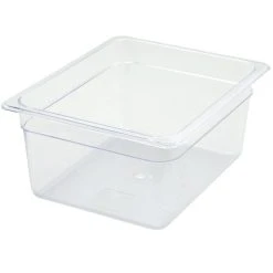 Buy ???? BarMan 1/2 Size Clear Polycarbonate (Half Size) Food Pan, 6" Deep ⭐