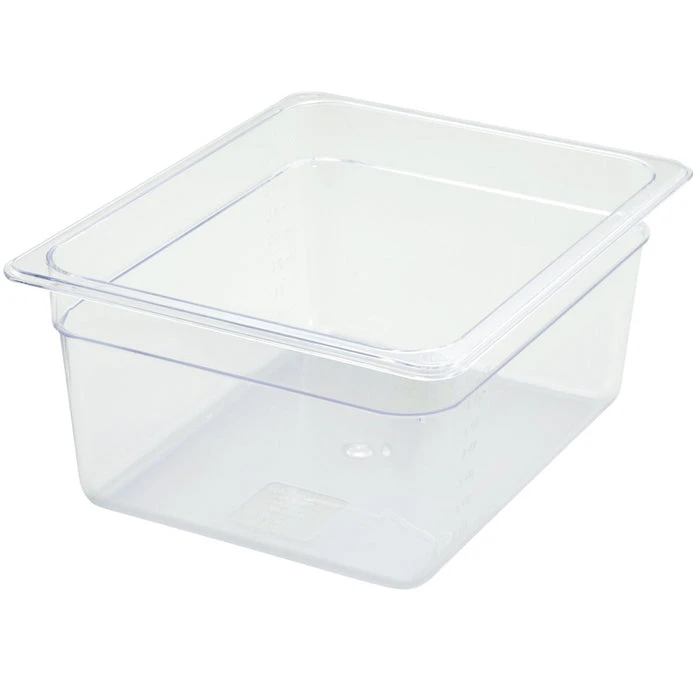Buy ???? BarMan 1/2 Size Clear Polycarbonate (Half Size) Food Pan, 6" Deep ⭐ 1 Buy ???? BarMan 1/2 Size Clear Polycarbonate (Half Size) Food Pan, 6" Deep ⭐
