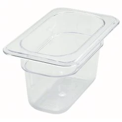 Coupon ???? BarMan 1/9 Size Clear Polycarbonate Food Pan, 4" Deep ????