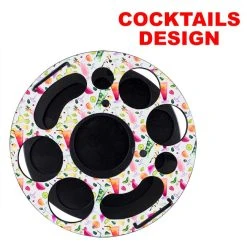 Best reviews of ???? BarMan Wood VIP Bottle Service Tray - 18 Inch - Choose Your Pattern ???? -Barman Shop tray bot pl 2 ds 18 inch plastic bottle service tray dye sub holds 2 bottles cocktail designs 700x700