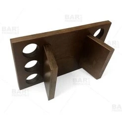 Budget ???? BarMan Whiskey Caddy - Stained Wood W/ 6 Slots ???? -Barman Shop whiskey caddy stained web bpc2 1 700x700