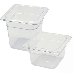 Deals ???? BarMan 1/6 Size Clear Polycarbonate Food Pan (Various Sizes) ✔️